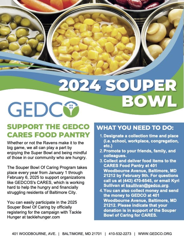 2024 Souper Bowl Event Flyer