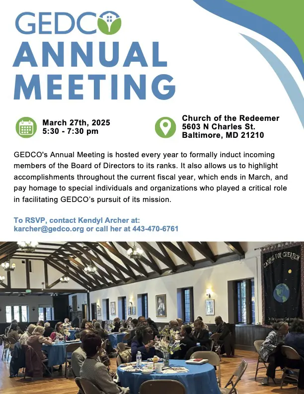 GEDCO 2025 Annual Meeting Flyer